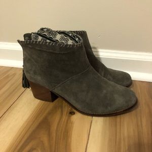 TOMS Suede Booties